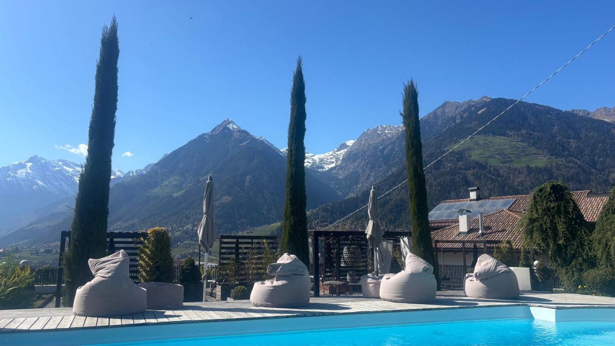 Landpalais Goyenhof Apart otel Schenna Dış mekan fotoğraf